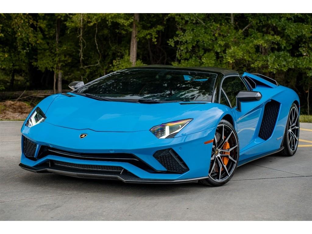 Used 2018 Lamborghini Aventador S with VIN ZHWUV4ZD4JLA07172 for sale in Fuquay-varina, NC