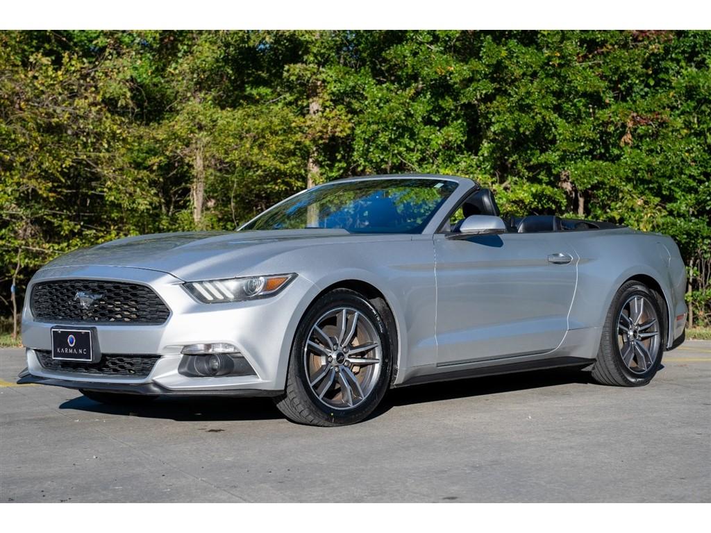 Used 2017 Ford Mustang EcoBoost Premium with VIN 1FATP8UH2H5245412 for sale in Fuquay-varina, NC